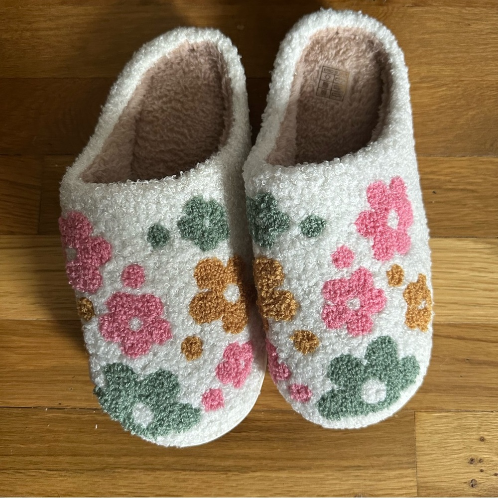 Floral Slippers